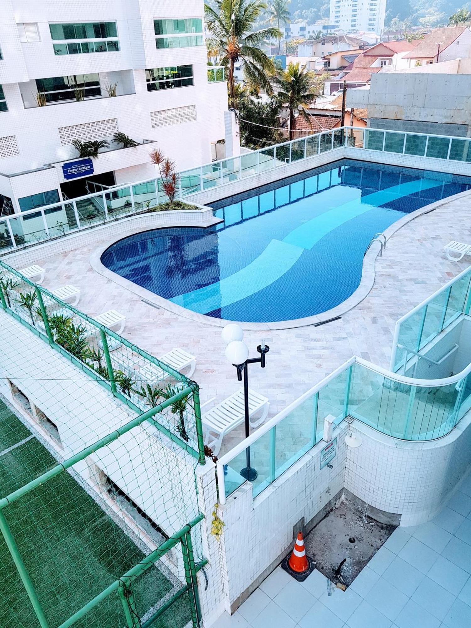Ap Padrao Pe Na Areia Centro Top Mongaguá 外观 照片